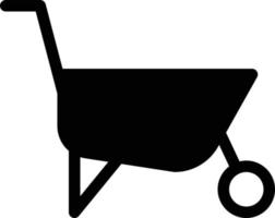 wheelbarrow vector illustration on a background.Premium quality symbols.vector icons for concept and graphic design.