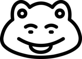 frog vector illustration on a background.Premium quality symbols.vector icons for concept and graphic design.