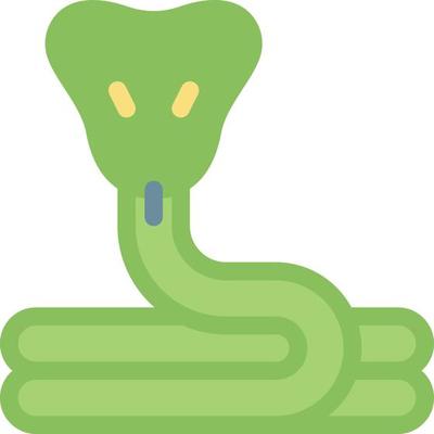 snake vector illustration on a background.Premium quality symbols.vector icons for concept and graphic design.