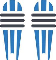 knee pads vector illustration on a background.Premium quality symbols.vector icons for concept and graphic design.