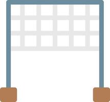 volley net vector illustration on a background.Premium quality symbols.vector icons for concept and graphic design.