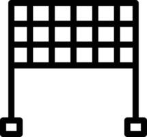 volley net vector illustration on a background.Premium quality symbols.vector icons for concept and graphic design.