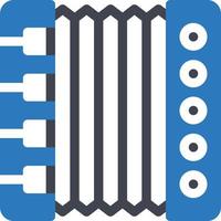 accordion vector illustration on a background.Premium quality symbols.vector icons for concept and graphic design.