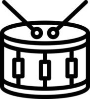drum vector illustration on a background.Premium quality symbols.vector icons for concept and graphic design.