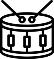 drum vector illustration on a background.Premium quality symbols.vector icons for concept and graphic design.