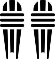 knee pads vector illustration on a background.Premium quality symbols.vector icons for concept and graphic design.