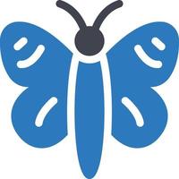 Ilustración de vector de mariposa en un fondo. Símbolos de calidad premium. Iconos vectoriales para concepto y diseño gráfico.