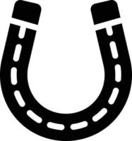 horseshoe vector illustration on a background.Premium quality symbols.vector icons for concept and graphic design.