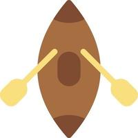 canoe vector illustration on a background.Premium quality symbols.vector icons for concept and graphic design.