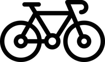 ilustración de vector de bicicleta en un fondo. símbolos de calidad premium. iconos vectoriales para concepto y diseño gráfico.