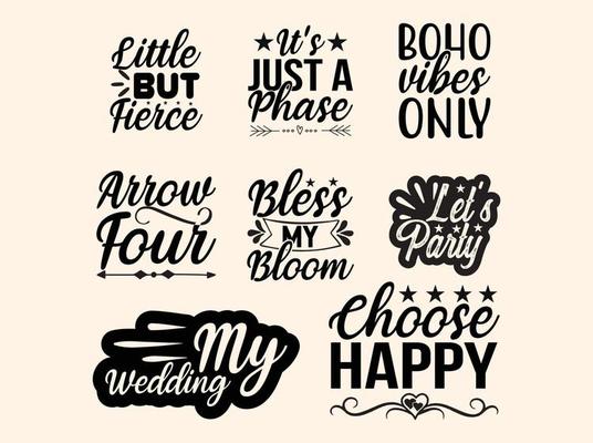 Boho t-shirt design bundle