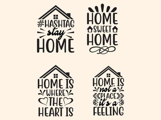 Stay home t-shirt design bundle