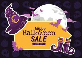 cute  halloween labels vector design