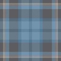 Plaid check pattern. Seamless fabric texture. Tartan textile print. vector