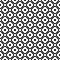 Black and white seamless pattern texture. Greyscale ornamental graphic design. Mosaic ornaments. vector