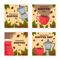 Brewing On Coffee Day vector