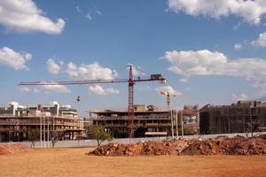 Brasilia, Brazil September 8, 2022 Construction of new Apartment Buildings in the Northwest of Brasilia, aka Setor Noroeste photo