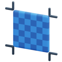 ilustración de icono de procesamiento 3d de píxeles png