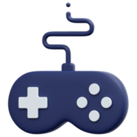 ilustração de ícone de renderização 3d joystick png