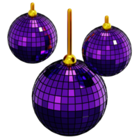 illustration d'icône de rendu 3d disco png