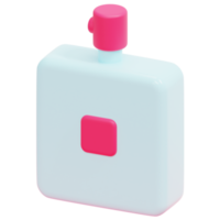 illustration d'icône de rendu 3d de parfum png