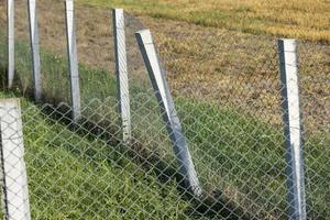 Metal fence to ensure security photo