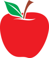 illustration de pomme rouge png