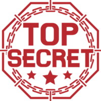 Top Secret Stamp Illustration png