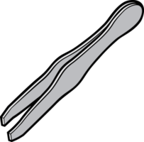 Tweezers Gray Illustration png