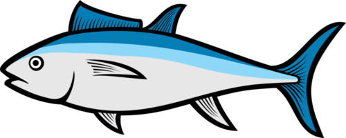 ilustración de atún png