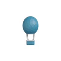 3D Isolated Air Balloon png