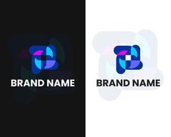 letra n y z marca plantilla de diseño de logotipo moderno vector
