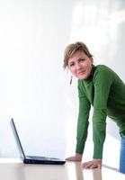 Business woman portrait photo