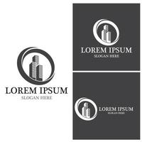 Property and Construction Logo design vector