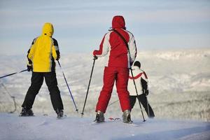 winter ski view photo