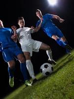 soccer players duel photo