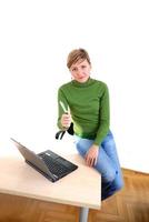 Business woman portrait photo