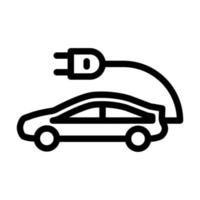 Electric Car Icon Design vector