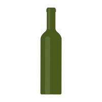 fondo de patrón plano minimalista de botella vector