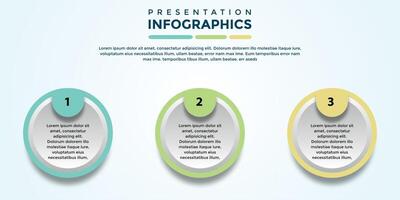 archivo eps de plantilla infográfica de presentación editable vector