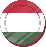 Hungarian Flag hand drawn,Hungarian forint hand drawn vector