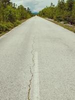 Countryside road view photo