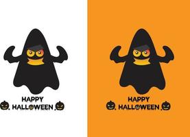 Halloween T-Shirt Design Template vector