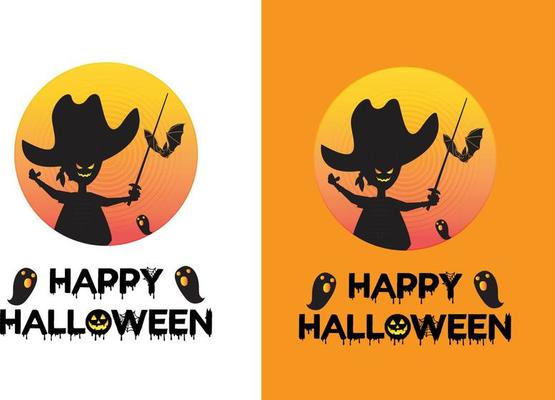 Halloween T-Shirt Design Template