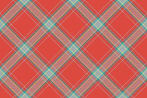 Tartan plaid background, diagonal check seamless pattern. Vector fabric texture for textile print, wrapping paper, gift card, wallpaper.