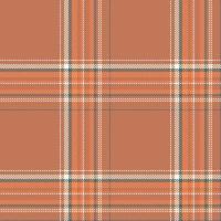 Plaid seamless pattern. Check fabric texture. Vector textile print.