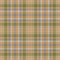 Plaid seamless pattern. Check fabric texture. Vector textile print.