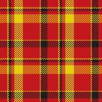 Seamless pattern of scottish tartan plaid. Repeatable background with check fabric texture. Vector backdrop striped textile print.