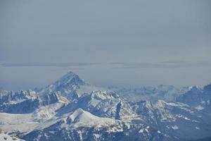 montaña invierno naturaleza foto