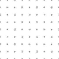 Seamless snowflakes pattern. Snowflakes background. Doodle illustration with snowflakes vector